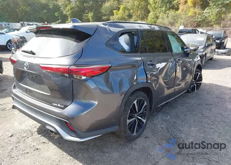 2021 Toyota Highlander Xse из США, поврежденный, VIN 5TDJZRBH9MS071895
